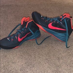 Hyperdunk high top basketball sneakers